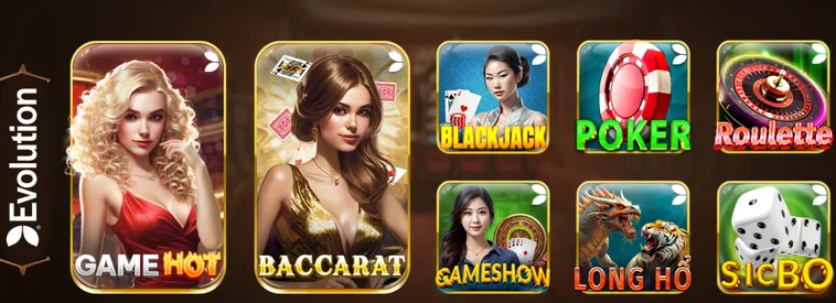 Chinh Phục Casino Evolution Live Tại Iwin Club Với Trải Nghiệm Đẳng Cấp Thế Giới