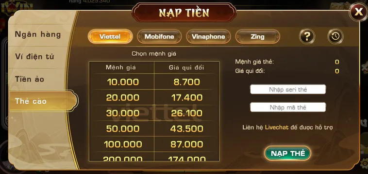Hướng Dẫn Nạp Tiền iWin Club Siêu Tốc Để Bắt Đầu Hành Trình Săn Thưởng