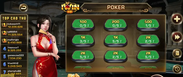Poker Tại IWin Club Đấu Trường Trí Tuệ Cho Những Cao Thủ Sát Phạt