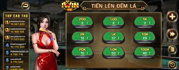 Tiến Lên Đếm Lá Tại IWin Club Đấu Trường Đánh Bài Đỉnh Cao Nhất